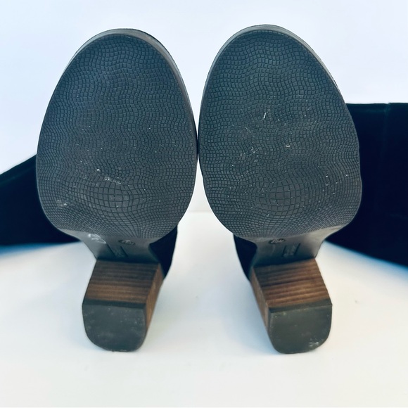 Crown Vintage black suede tall Unicorn boots, size 8.5 - Picture 8 of 8